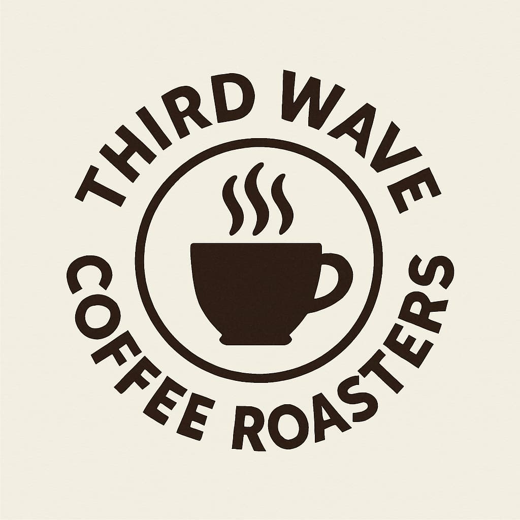 Third wave coffee roasters logo
